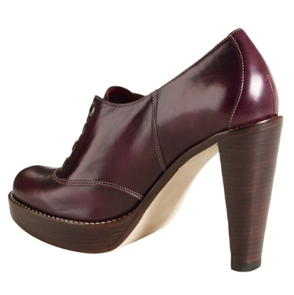 Cole HAAN Nike Air Slip On Stephanie Oxford Heels 9 - Picture 3 of 9